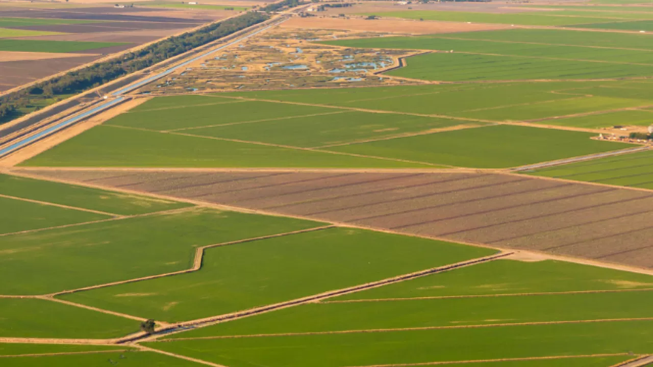 Central Valley Field-Aerial View