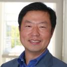 Ben Yoo in a suit.